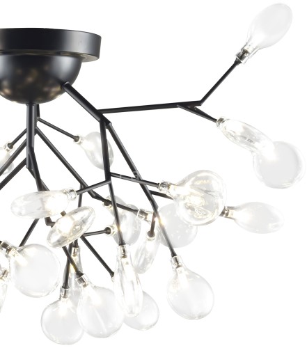 Потолочная люстра Natali Kovaltseva GRACE 75126/36С BLACK