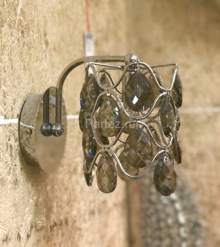 Бра Illuminati MB103910-1A chrome/smoky