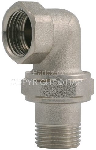 Американка угловая 1" ник. ITAP (art162)