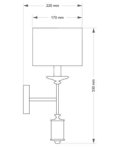 Бра Kutek ART-K-1(Z)