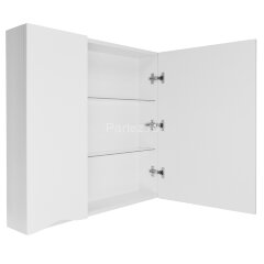 Зеркало-шкаф Loranto Santorini 80 800х140х700 левый, белый (CS00086971)