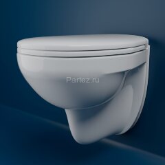 Унитаз подвесной LAUTA 270х470х365 быстросъемное сиденье с микролифтом, белый (47302100005)