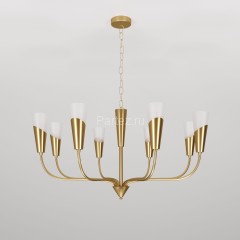 Подвесная люстра Eurosvet 60167/8 латунь