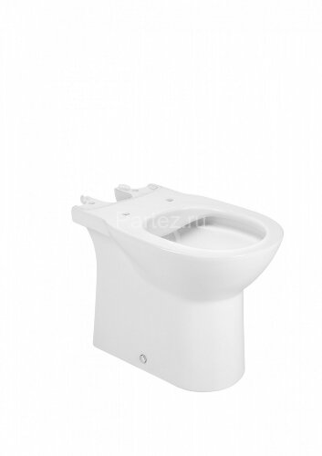 Roca DEBBA Round Чаша напольная безободковая, двойной выпуск