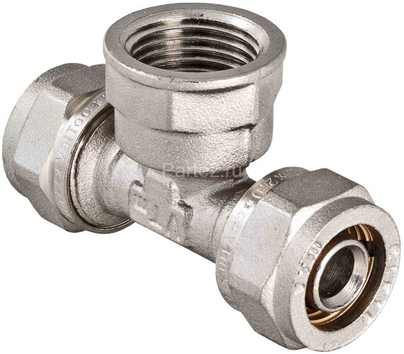 Тройник обжимной с внутренней резьбой 26х3/4"х26 VALTEC