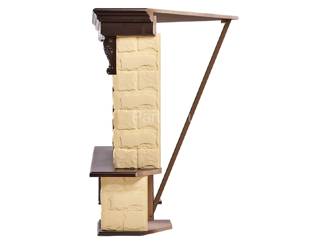 Портал угловой Electrolux Forte 25 U бежевый/темный дуб