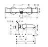 13114000 Термостат для ванны Ecostat Comfort, ВМ, ½'