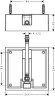 26471180 Скрытая часть верхнего душа Hansgrohe, 260×260 мм