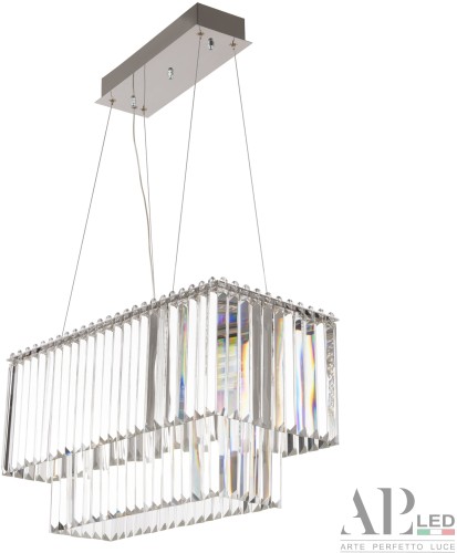 Подвесная люстра APL LED SH11.57.C.Ni.4000