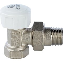 Клапан термостатический угловой 1/2&quot; Stout