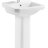Раковина Creo Ceramique TOULON 600х480х845, белая (TL3000+TL3010)