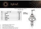 Подвесная люстра Aployt APL.858.03.31