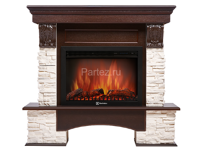 Портал Electrolux Pietra 25 белый/темный дуб