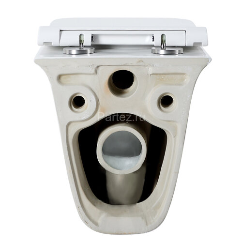 Унитаз подвесной Azario Felice 505х360х370 безободковый, с сиденьем микролифт (AZ-0054)