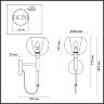 Бра Odeon Light 4696/1W