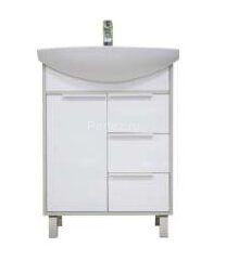 Тумба под раковину AQUATON РИКО 65 напольная к Белый-Ясень Фабрик (1A213301RIB90)