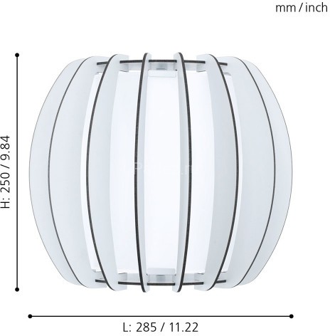 Настенный светильник Eglo 95609