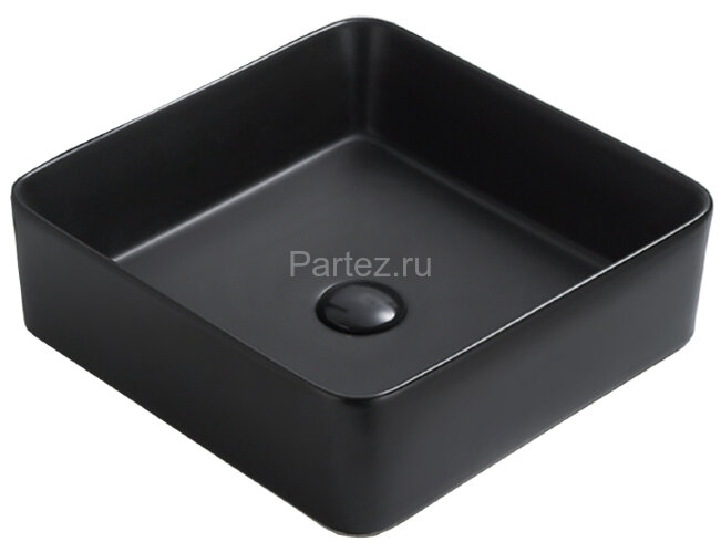 Раковина Azario накладная 415*415*135 черная (AZ-7050DMB)