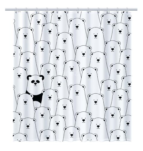 Шторка для ванной Fixsen "PANDA" (FX-2501)