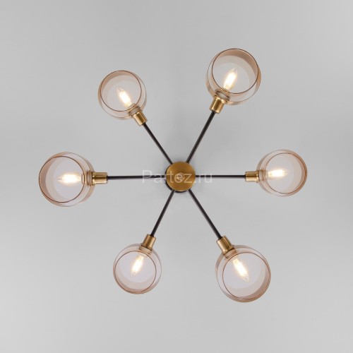 Потолочная люстра Eurosvet 70127/6 черный