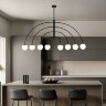 Потолочная люстра Eurosvet 30179/8 черный