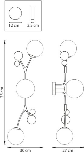 Бра Lightstar 815533