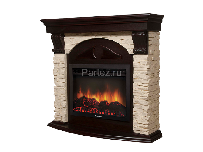 Портал угловой Electrolux Torre 25 U слоновая кость/темный дуб