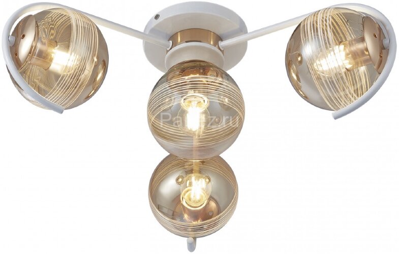 Потолочная люстра Arte Milano 326208/3+1 WH+FG