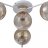 Потолочная люстра Arte Milano 326208/3+1 WH+FG