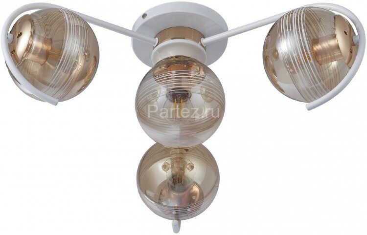 Потолочная люстра Arte Milano 326208/3+1 WH+FG