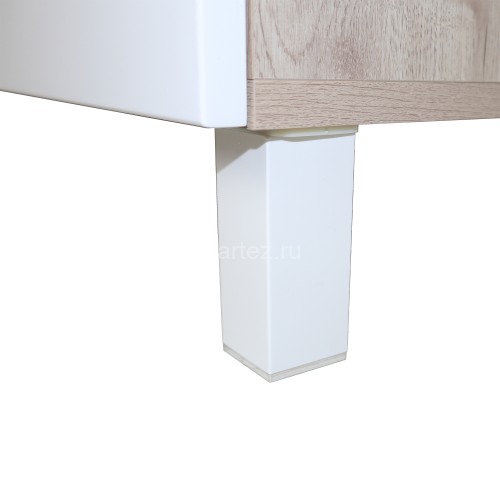 Комплект тумба Loranto Глория 70 Н 700х480х760 напольная с раковиной Teo 70, Дуб Кантри (CS00083815)