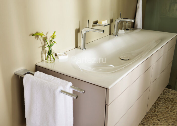 Полотенцедержатель Keuco Edition 400 двойной, хром (11518010000)