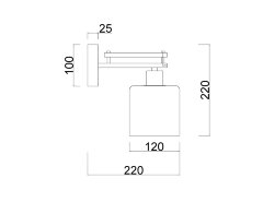 Бра MyFar MR1590-1C