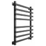 Полотенцесушитель водяной ДВИН N plaza 80/50 К3 квадрат Чёрный матовый (4656759171896)