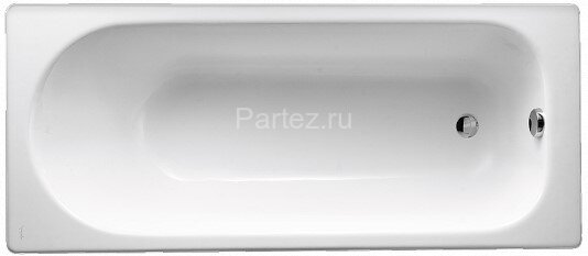 Ванна чугунная Jacob Delafon SOISSONS 160x70 без антискользящего покрытия, без отверстий для ручек,