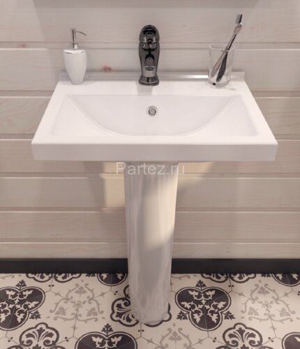 Раковина Santeri Визит, белая (1.3115.3.S00.11B.0)