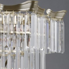 Подвесная люстра ILLUMICO IL3575-6+3PSQ-24 GD LYRA