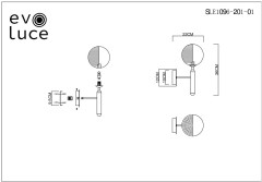 Бра Evoluce SLE1096-201-01