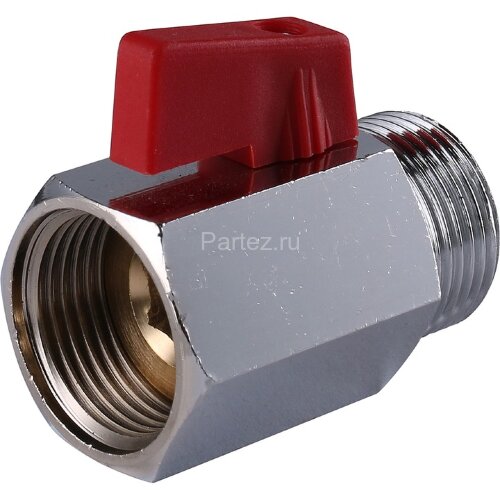 Кран шаровой мини ВР/НР 3/4" Stout