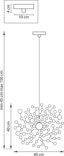 Подвесной светильник Lightstar L1P721134