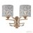 Бра Arte Milano 302097/2W Wh/Gd