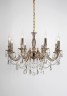 Подвесная люстра Lucia Tucci FIRENZE 141.8 coffe gold