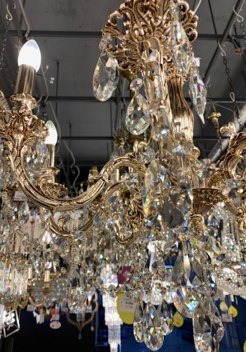 Подвесная люстра Lucia Tucci FIRENZE 141.8 coffe gold