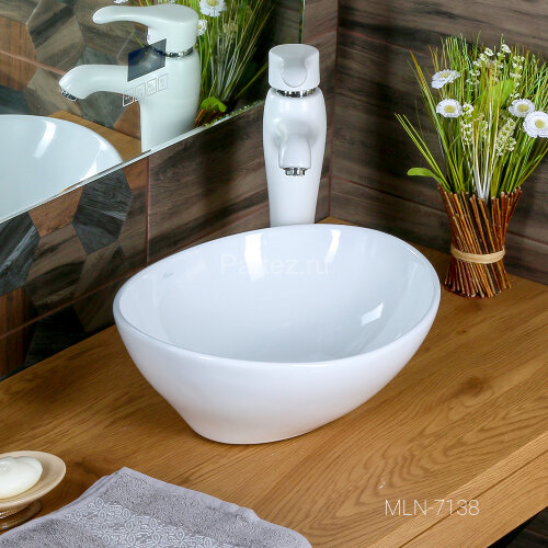 Накладная раковина melana mln-7138