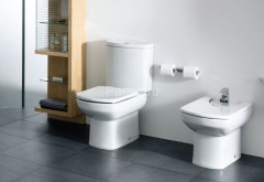 Roca DAMA SENSO COMPACTO Низ к унитазу напольный, двойной выпуск, 600 мм