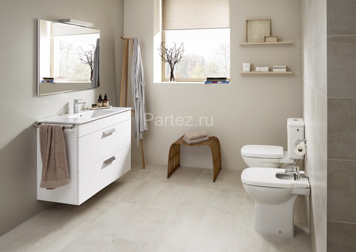 DEBBA Низ к унитазу напольный, горизонтальный выпуск, 575 мм