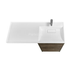 Тумба под раковину Aquaton Лондри 60 без фасада, дуб Кантри (1A266901LHDY0)