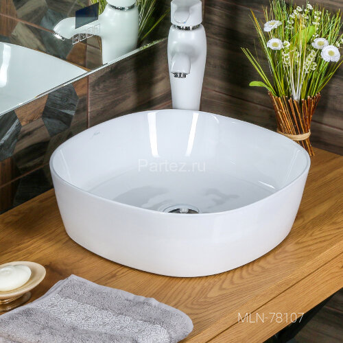 Накладная раковина melana mln-78107