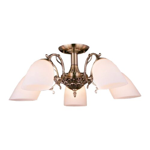 Потолочная люстра Eurosvet 22010/5 античная бронза