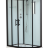 Timo Standart T-6602 Black L душевая кабина (120*85*220), шт